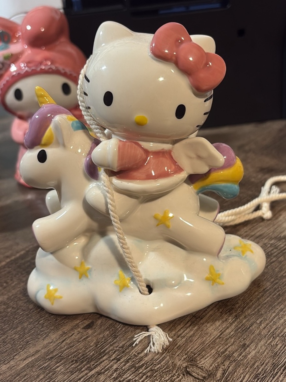 Hello kitty unicorn ceramic